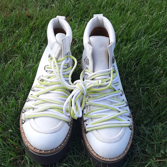 Free People Shoes - Durango hiking boots WHITE